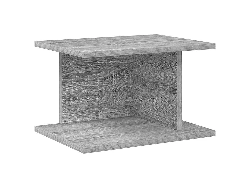 Table de chevet Gris Sonoma 40 x 30 x 25 cm Bois d'ingénierie