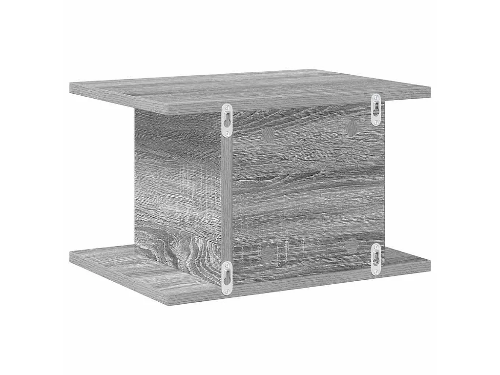 Table de chevet Gris Sonoma 40 x 30 x 25 cm Bois d'ingénierie