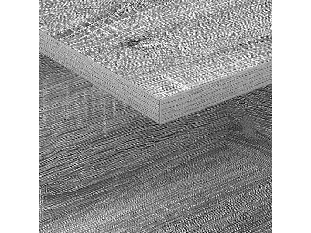 Table de chevet Gris Sonoma 40 x 30 x 25 cm Bois d'ingénierie