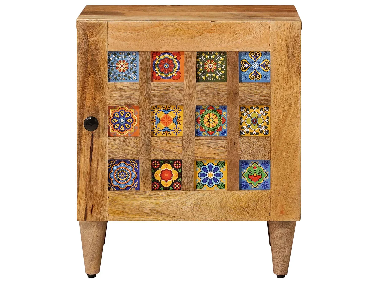 Armario de Noche Natural 40 x 33,5 x 46 cm