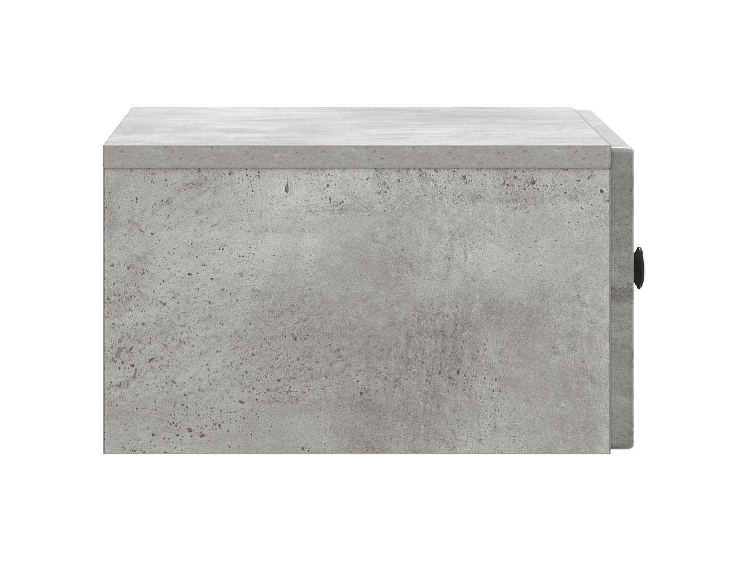 Table de chevet avec tiroir Gris béton 49 x 34,5 x 20 cm