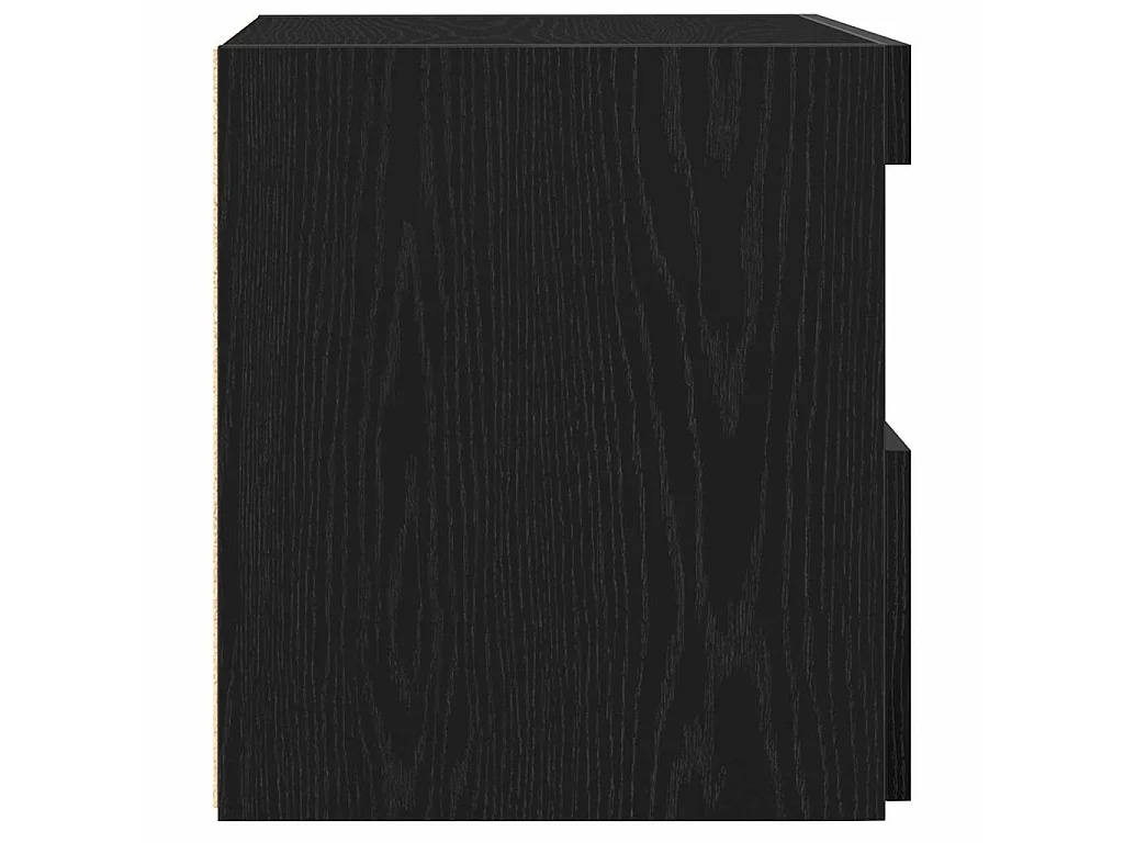 Cabinet de Noche con cajón Roble negro 50 x 40 x 45 cm