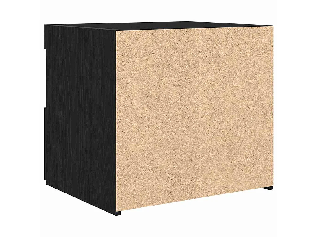 Cabinet de Noche con cajón Roble negro 50 x 40 x 45 cm