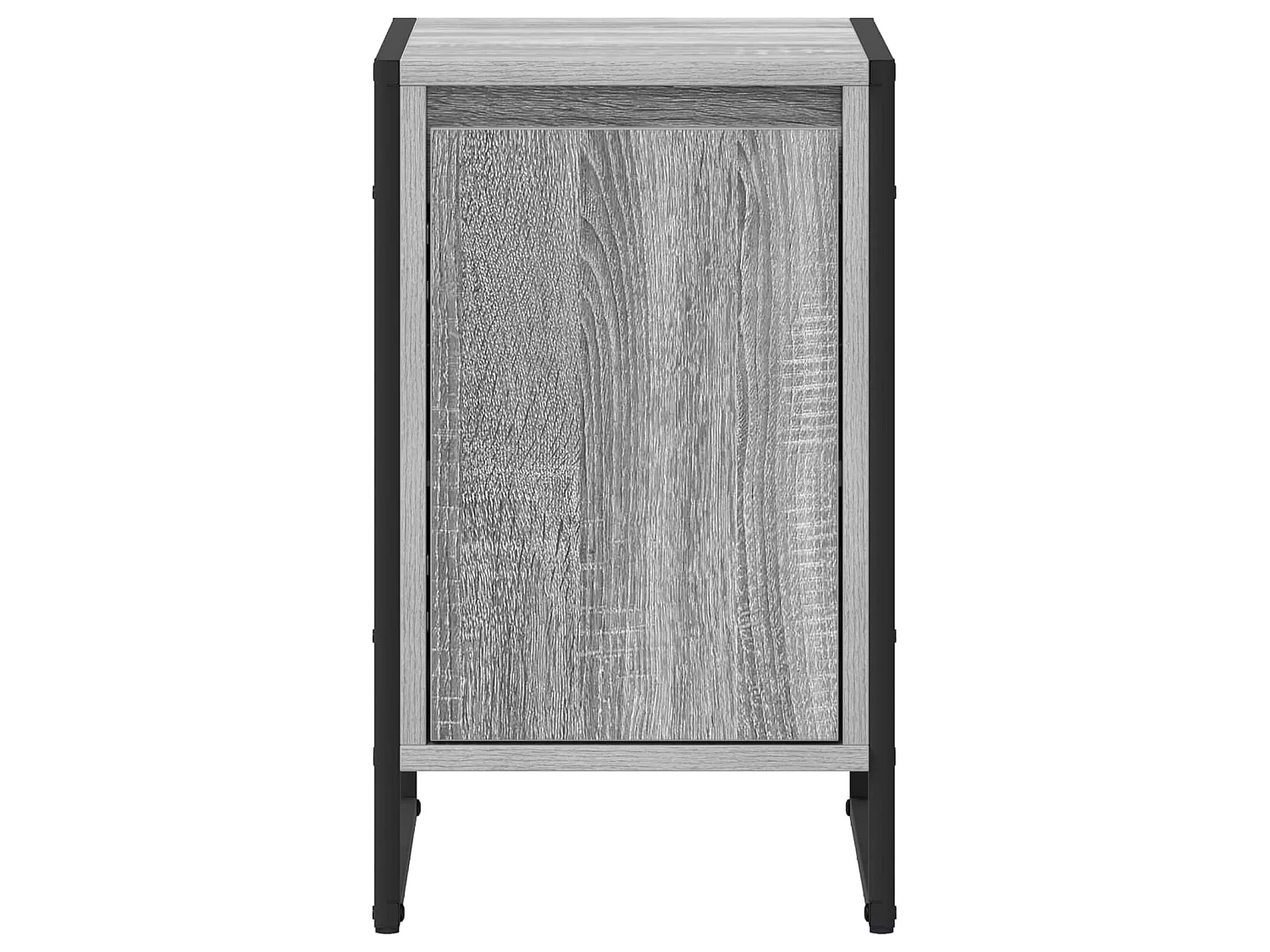 Mesa de Noche Gris Sonoma 39,5 x 30 x 50 cm