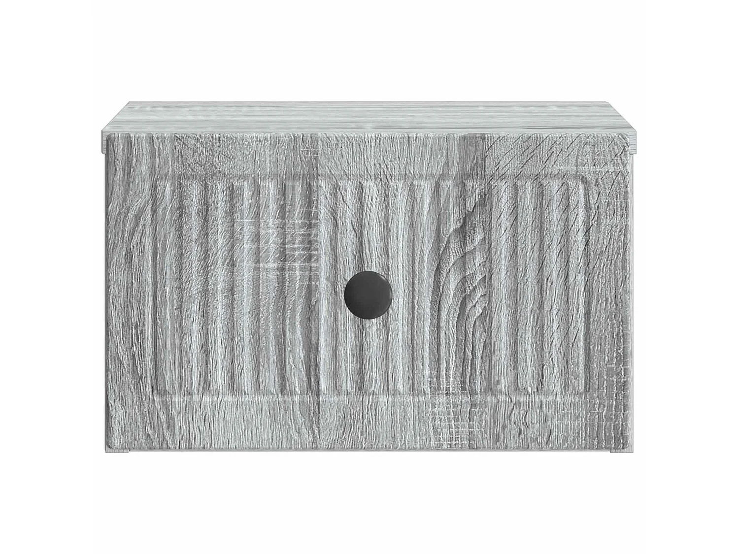Table de chevet mural Sonoma gris 33 x 34,5 x 20 cm