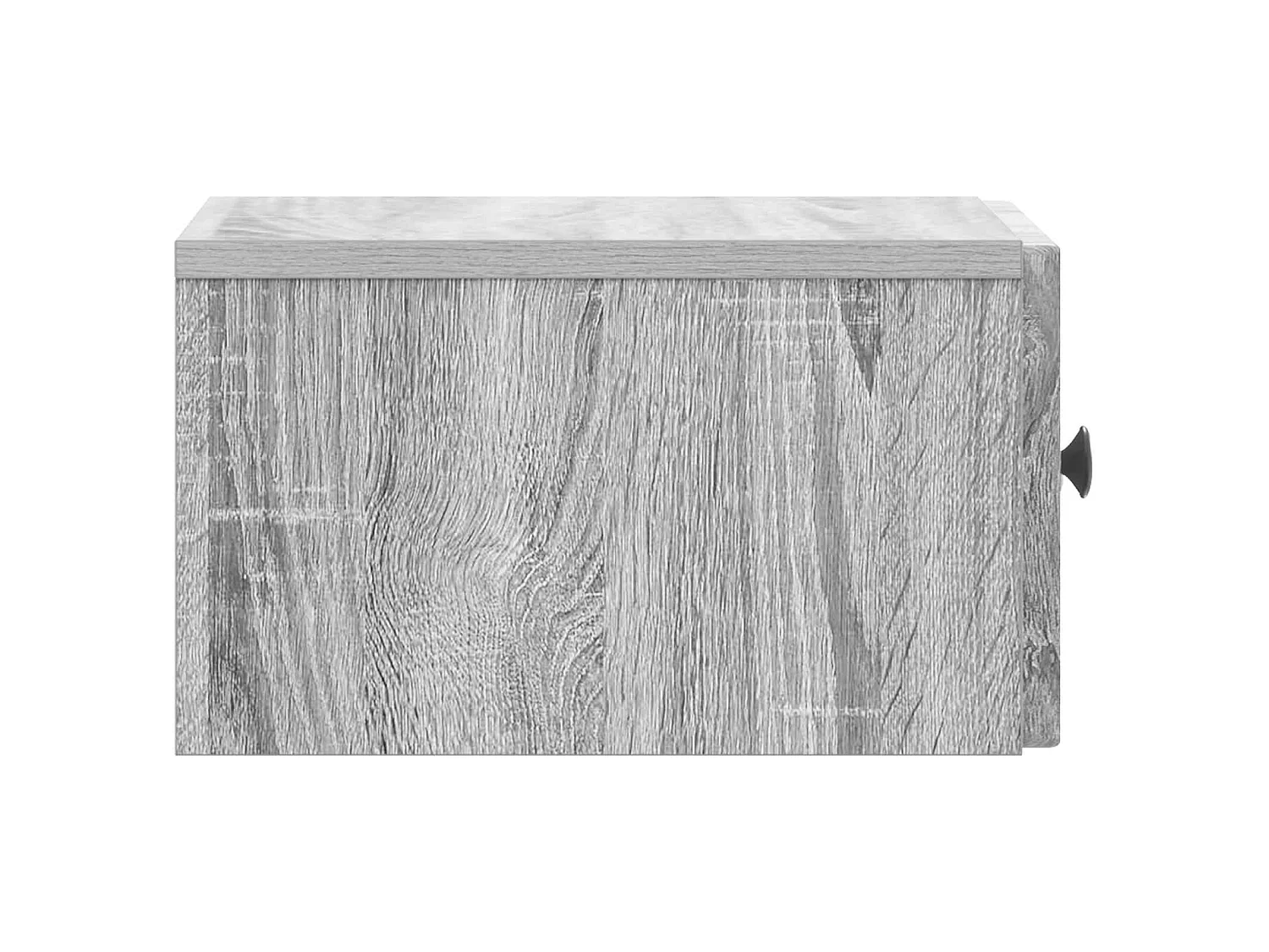 Table de chevet mural Sonoma gris 33 x 34,5 x 20 cm