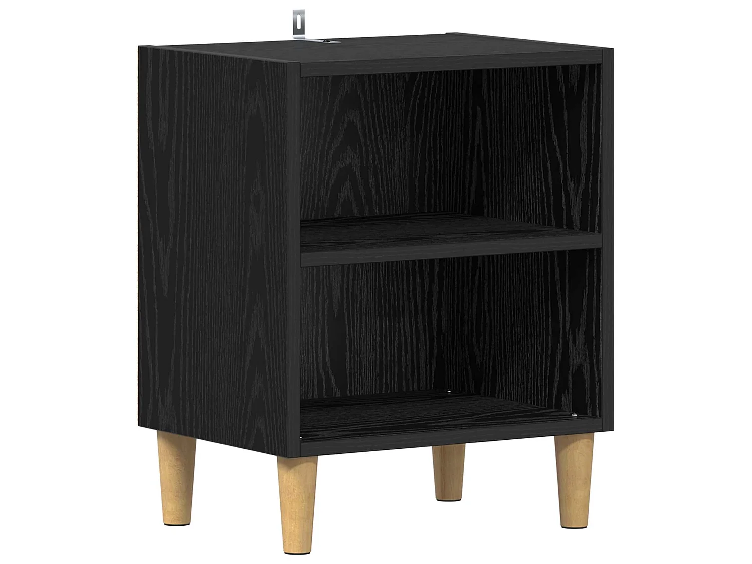 Mueble cama Roble Negro 40 x 30 x 50 cm Madera de ingeniería