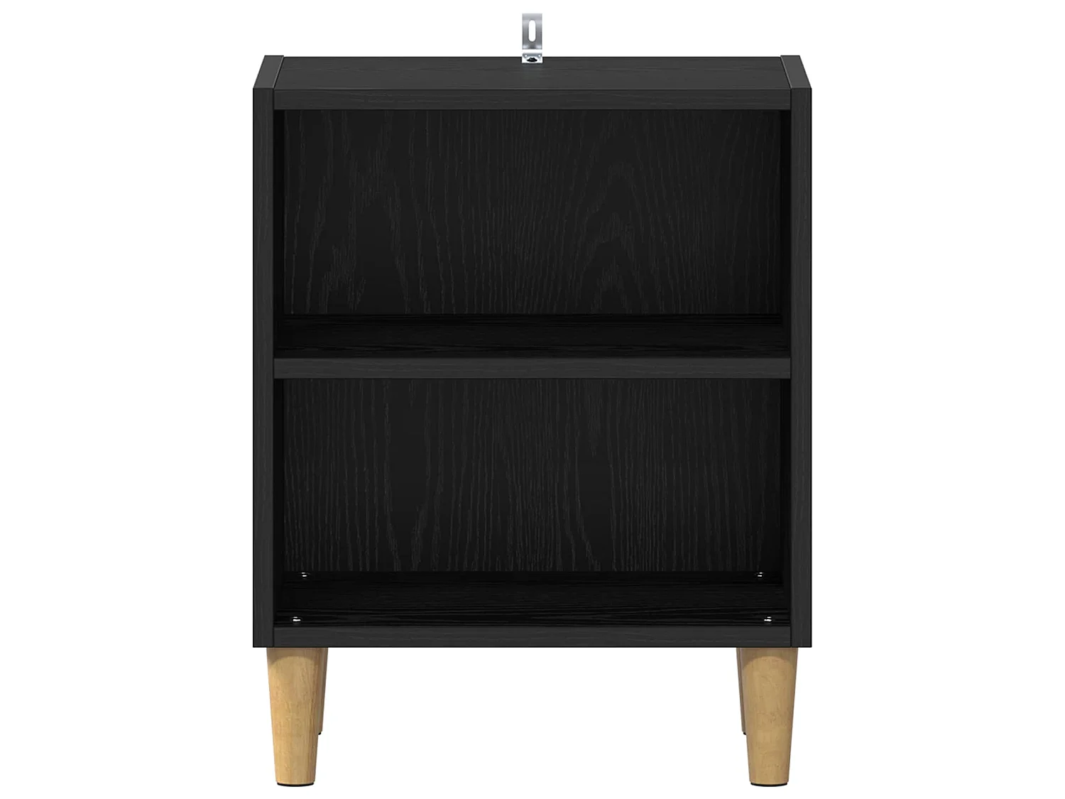 Mueble cama Roble Negro 40 x 30 x 50 cm Madera de ingeniería
