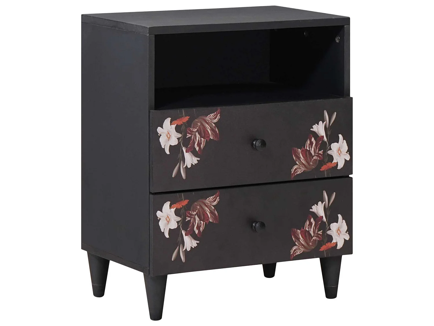 Table de chevet avec tiroir Multicolore 50 x 33 x 60 cm