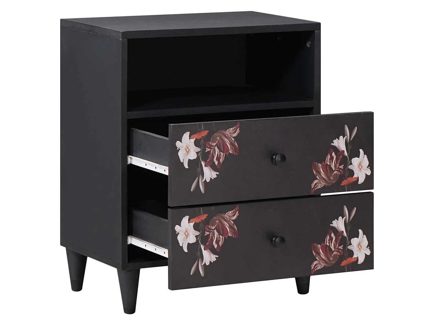 Table de chevet avec tiroir Multicolore 50 x 33 x 60 cm
