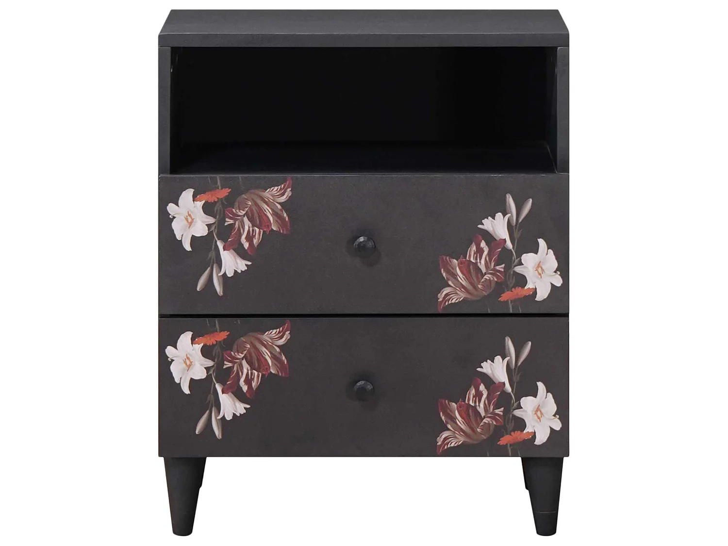 Table de chevet avec tiroir Multicolore 50 x 33 x 60 cm