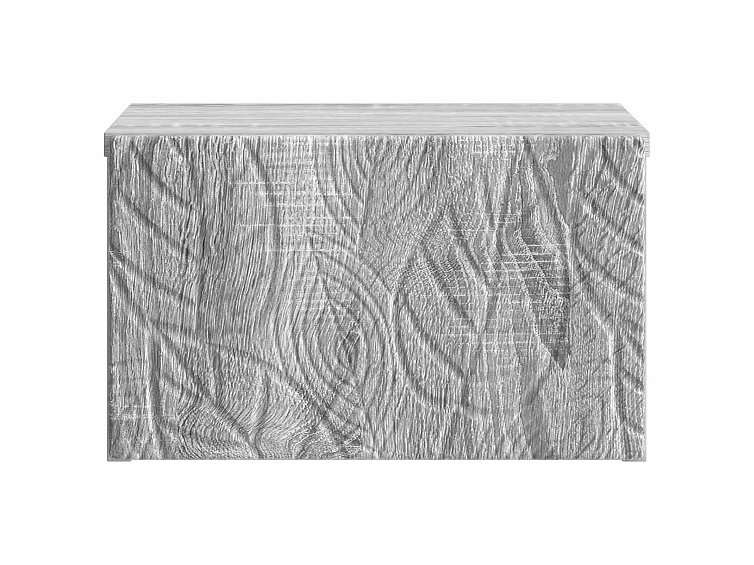 Table de chevet mural Sonoma gris 49 x 34,5 x 20 cm