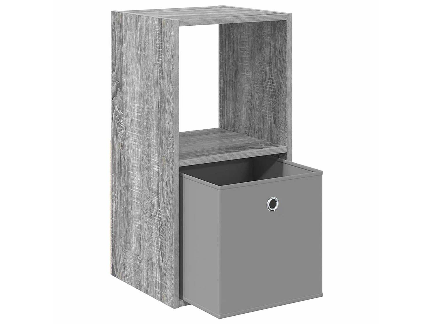 Table de chevet Gris Sonoma 35 x 32 x 68,5 cm Bois d'ingénierie