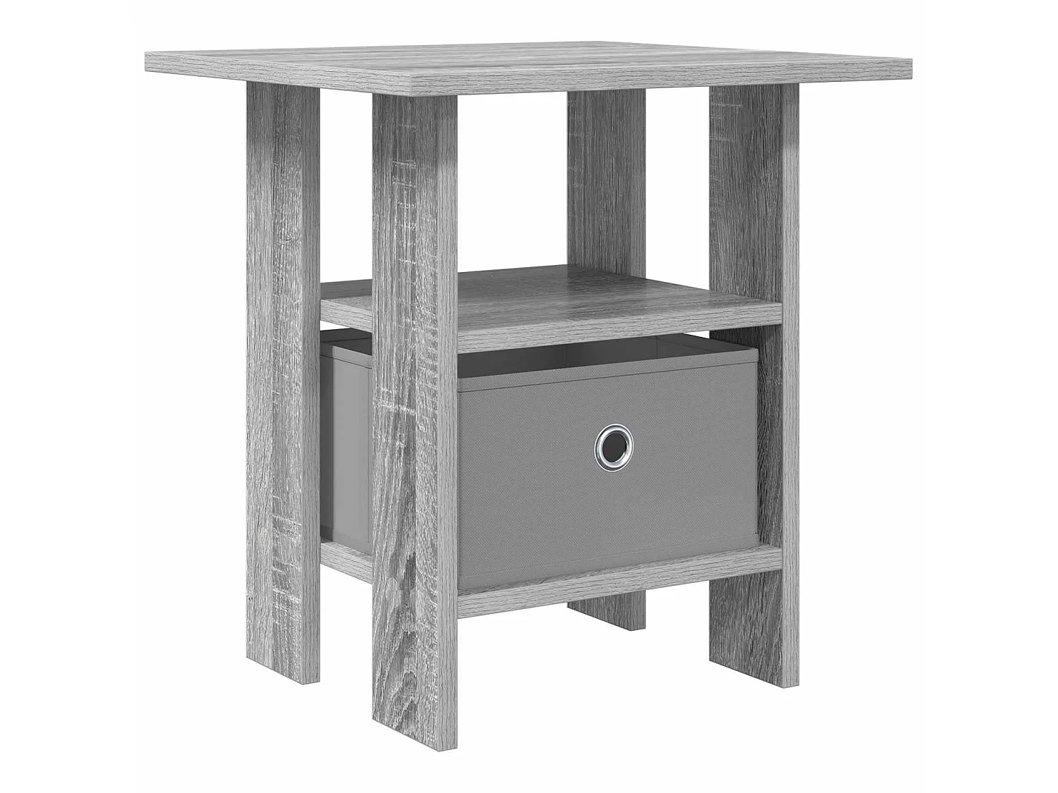 Table de chevet Gris Sonoma 41 x 40 x 45 cm Bois d'ingénierie