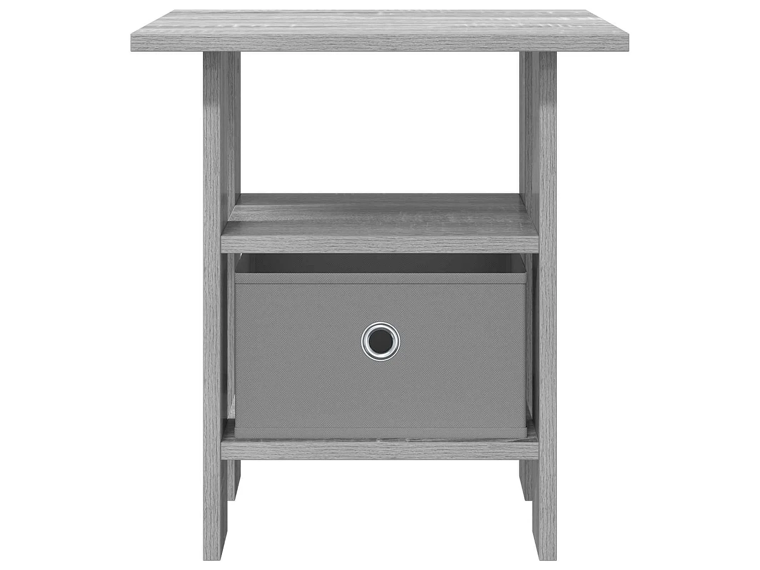 Table de chevet Gris Sonoma 41 x 40 x 45 cm Bois d'ingénierie