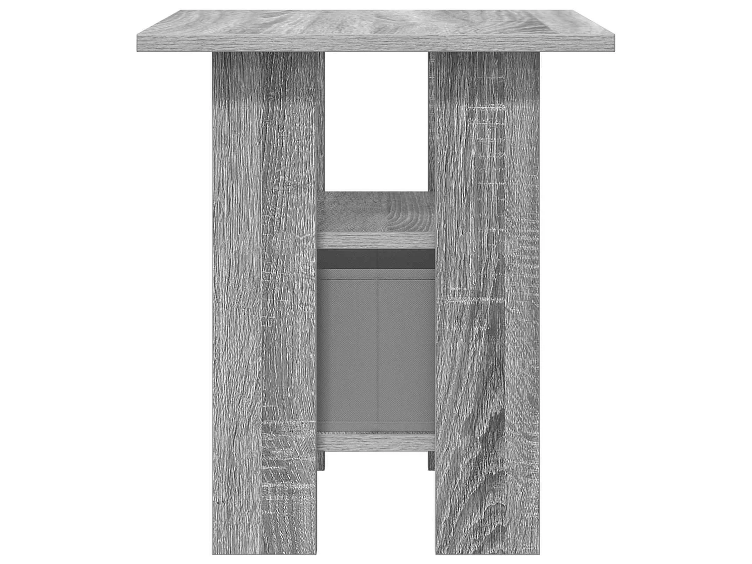 Table de chevet Gris Sonoma 41 x 40 x 45 cm Bois d'ingénierie