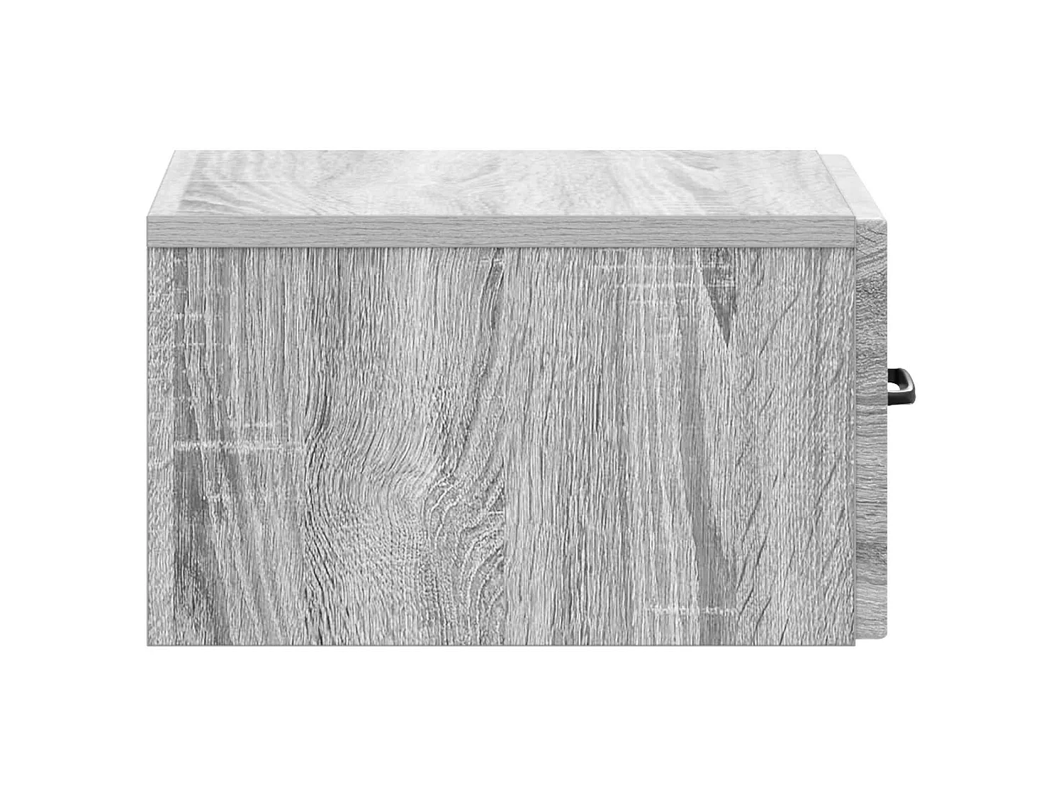 Table de chevet mural Sonoma gris 34,5 x 33 x 20 cm