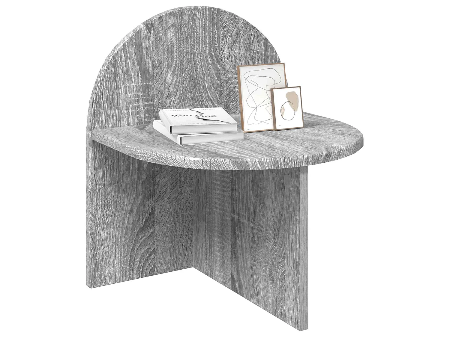 Table de chevet Gris Sonoma 40 x 35,5 x 45,5 cm
