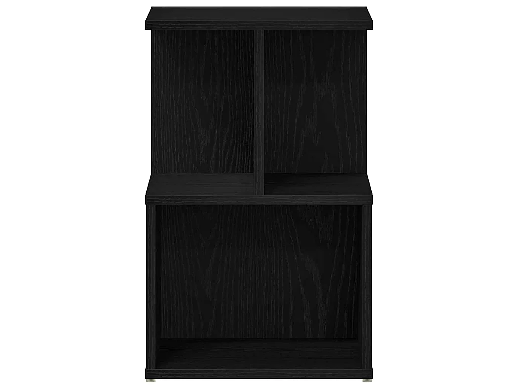 Table de chevet Chêne noir 35 x 35 x 55 cm Bois d'ingénierie