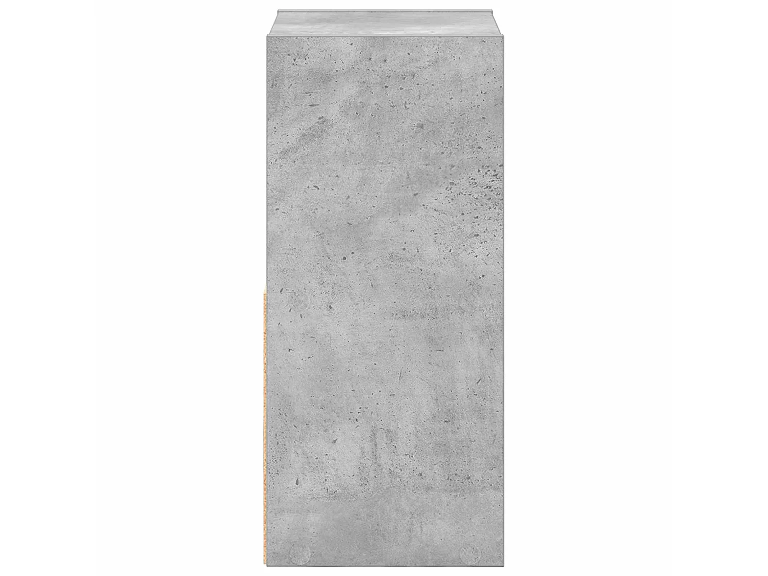 Table de chevet 2 pièces Gris béton 25,5 x 22 x 49,5 cm