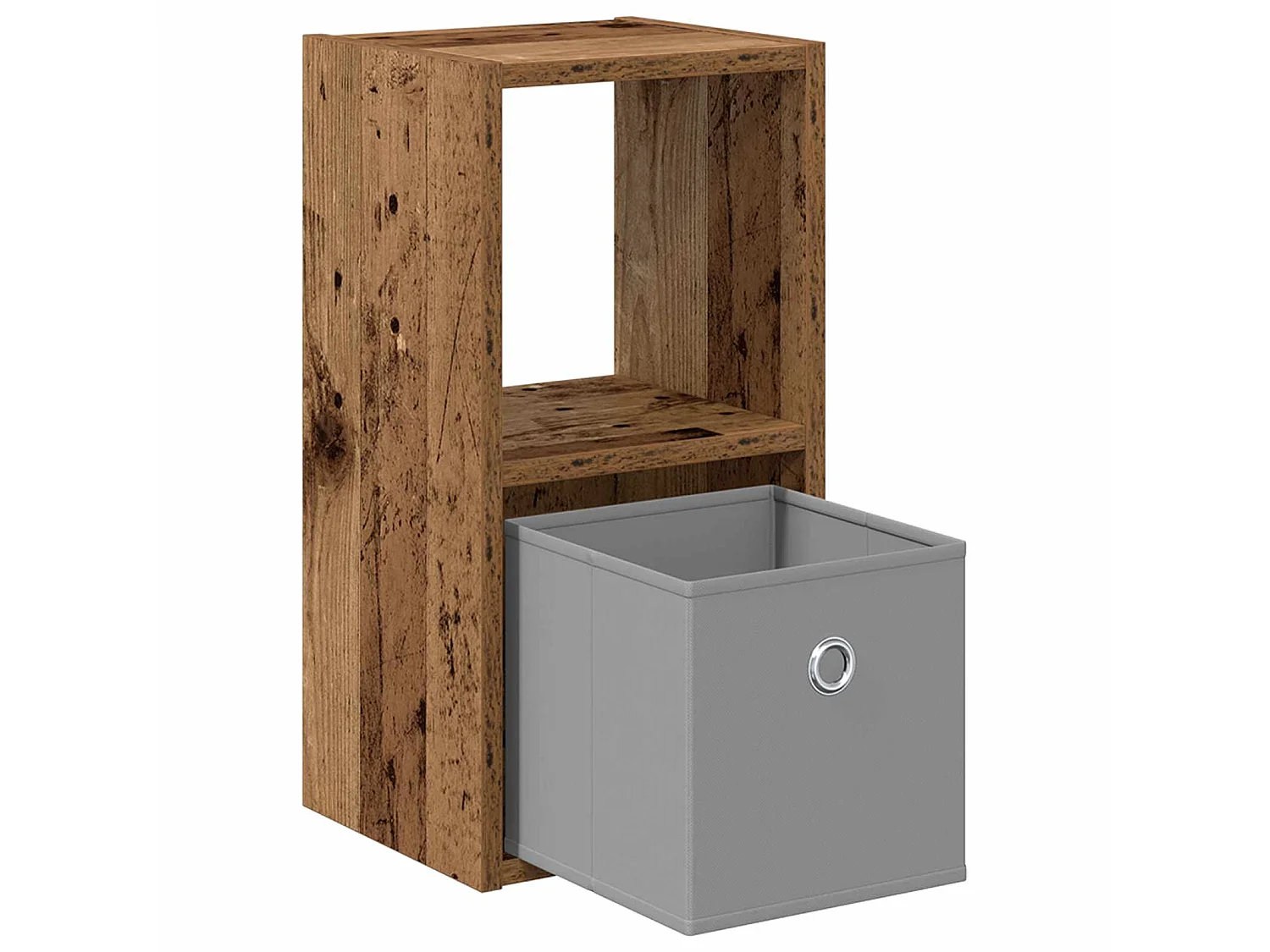 Table de chevet avec tiroir Bois ancien 25,5 x 22 x 49,5 cm