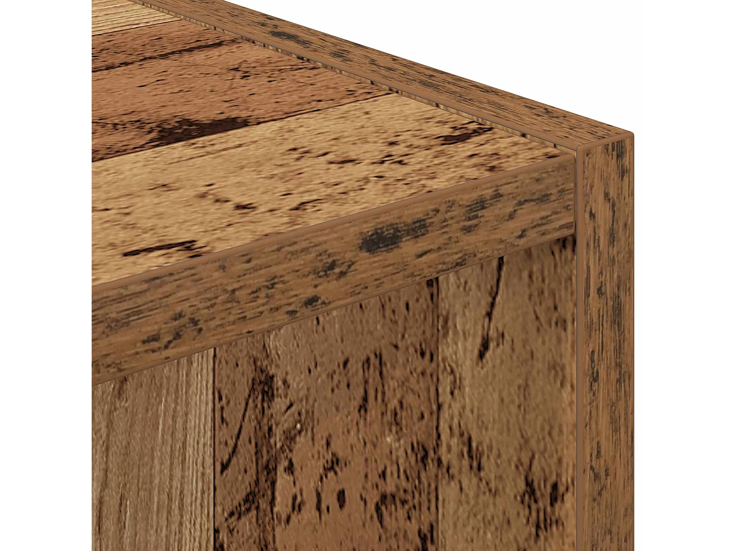Table de chevet avec tiroir Bois ancien 25,5 x 22 x 49,5 cm