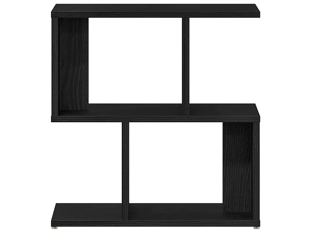 Armario de Noche 2 piezas Roble negro 50 x 30 x 51,5 cm