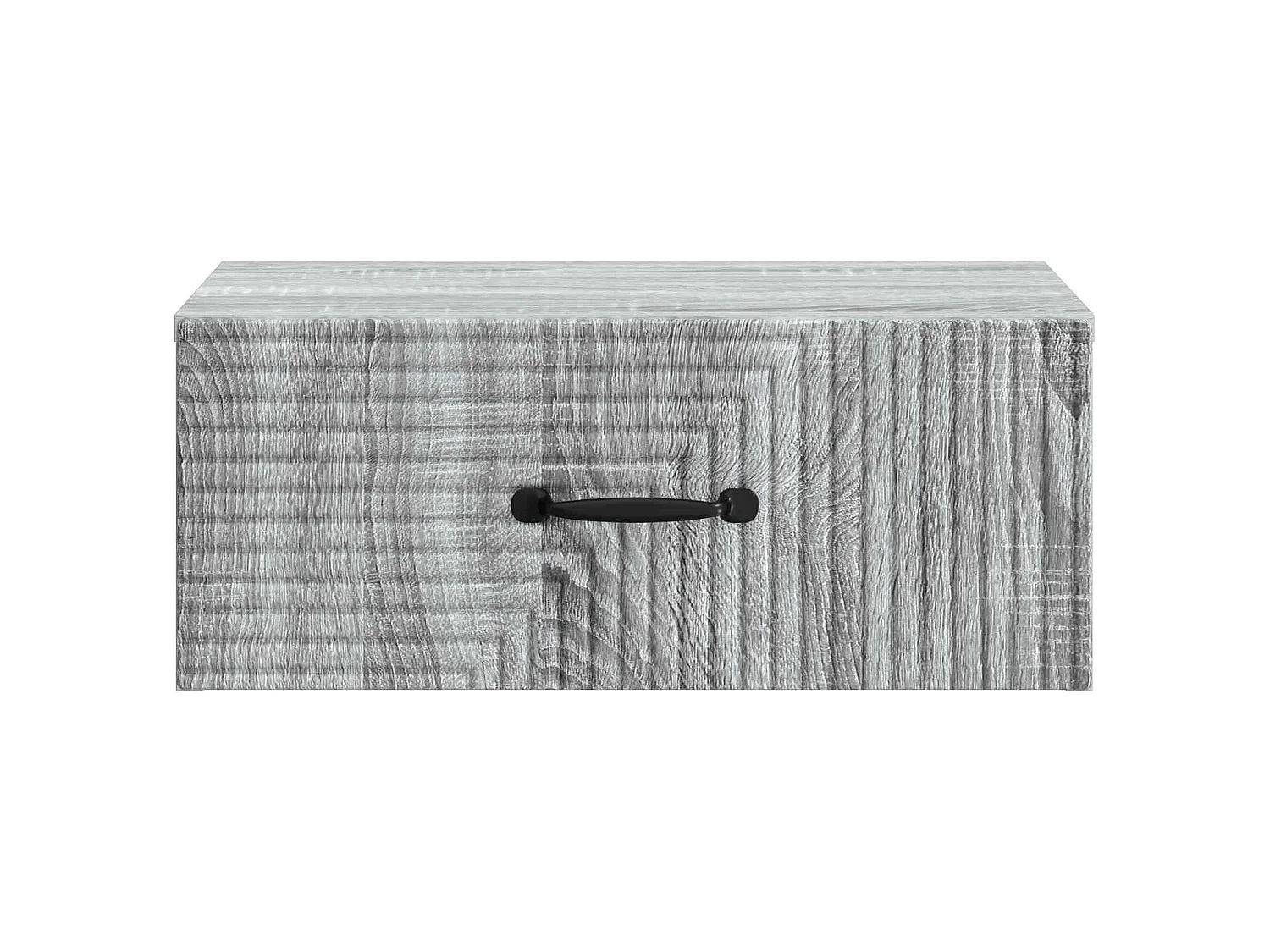 Table de chevet mural Sonoma gris 49 x 34,5 x 20 cm