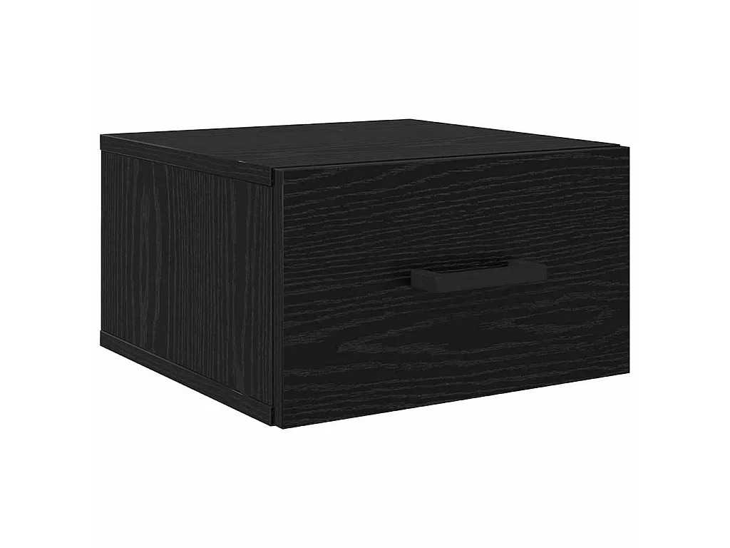 Table de chevet Chêne noir 35 x 35 x 20 cm Bois d'ingénierie