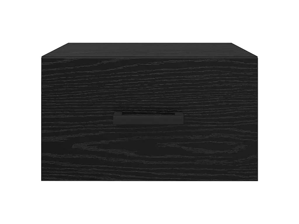 Table de chevet Chêne noir 35 x 35 x 20 cm Bois d'ingénierie