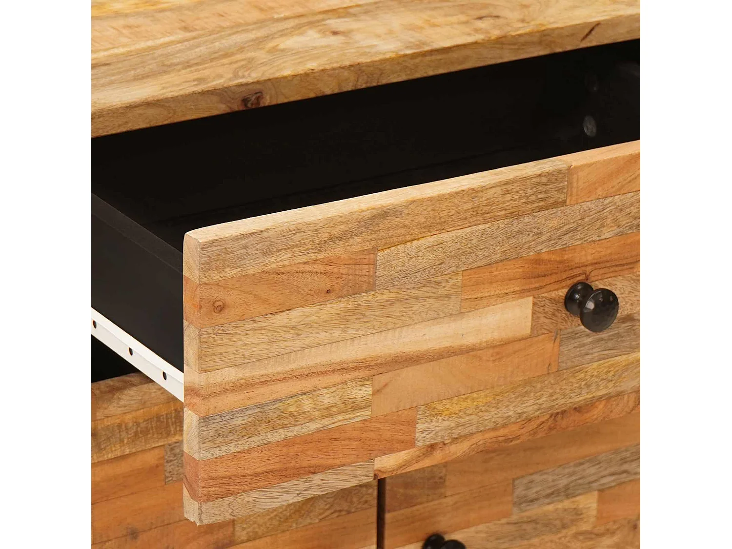 Mueble cama Marrón 59 x 39 x 17 cm Madera de mango maciza