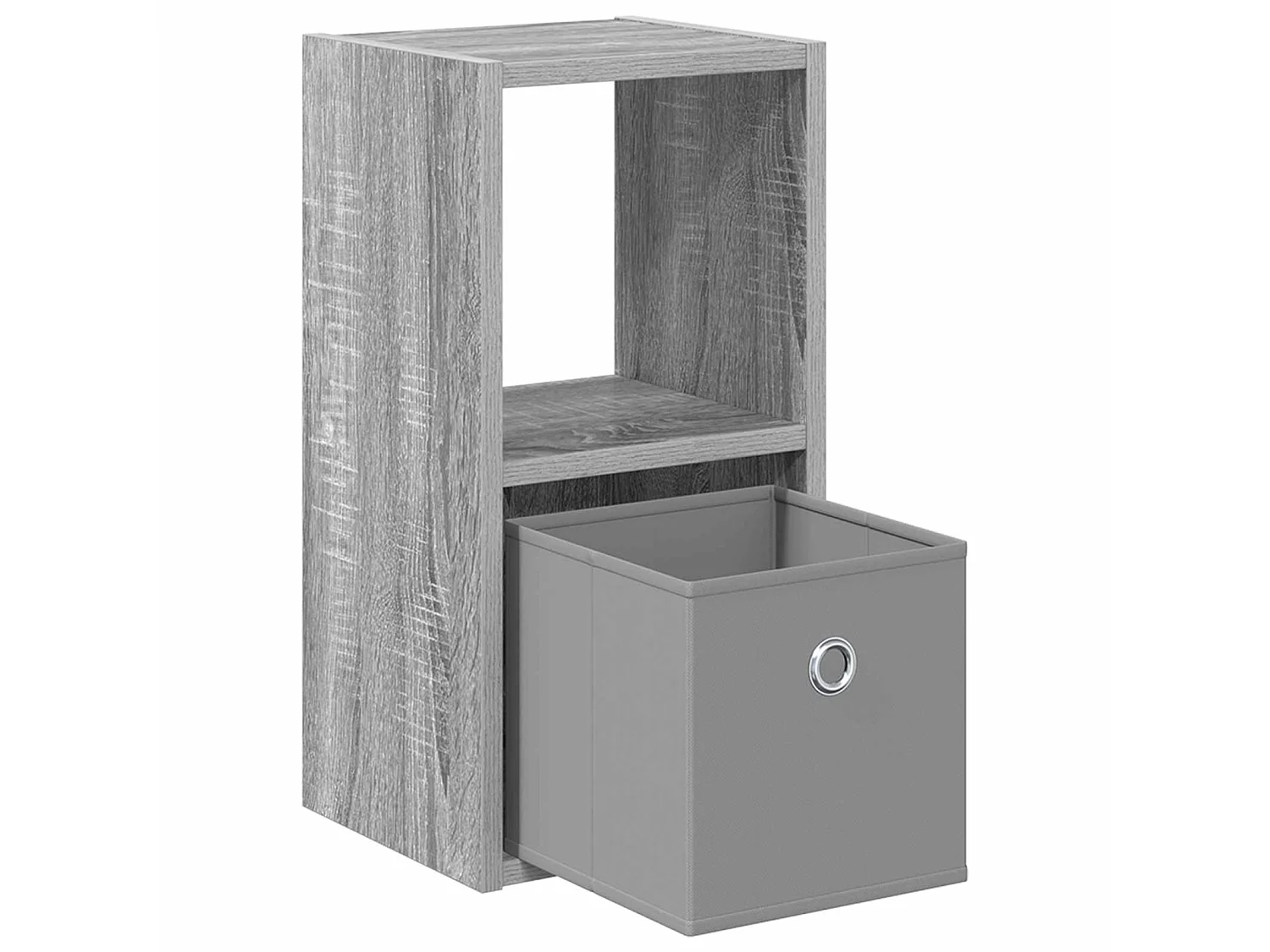 Table de chevet 2 pièces Gris Sonoma 25,5 x 22 x 49,5 cm