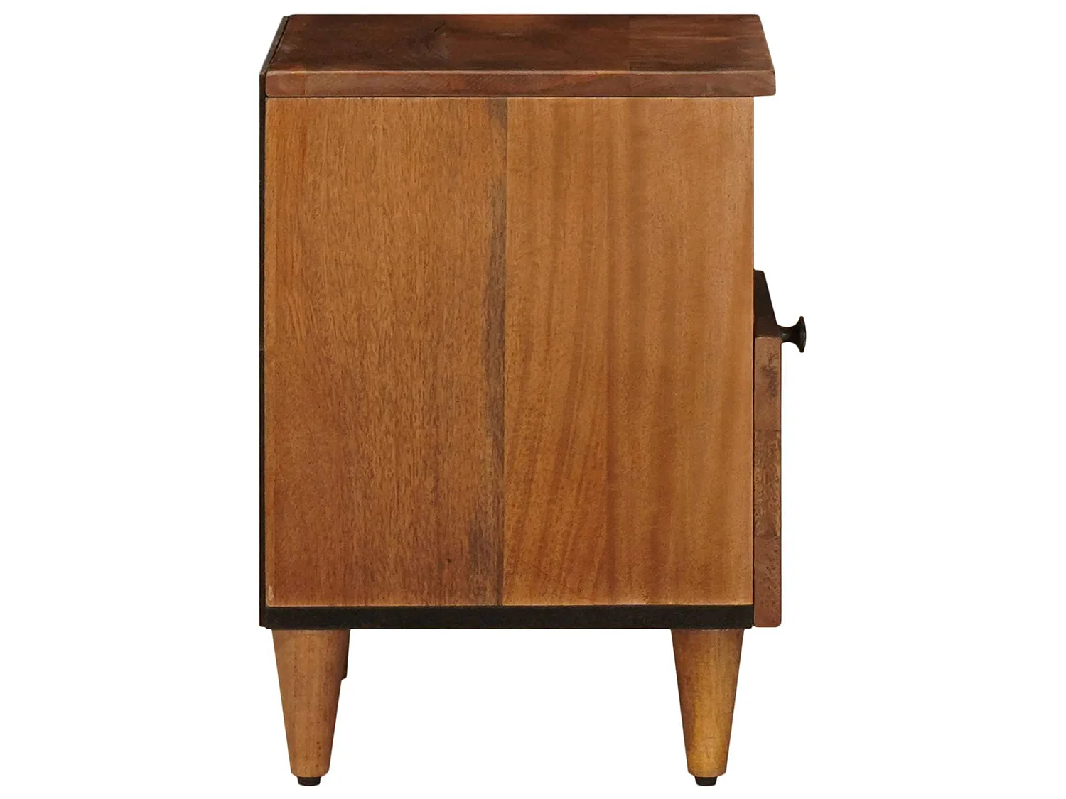 Armario de Noche Marrón 40 x 33 x 46 cm Madera de mango maciza