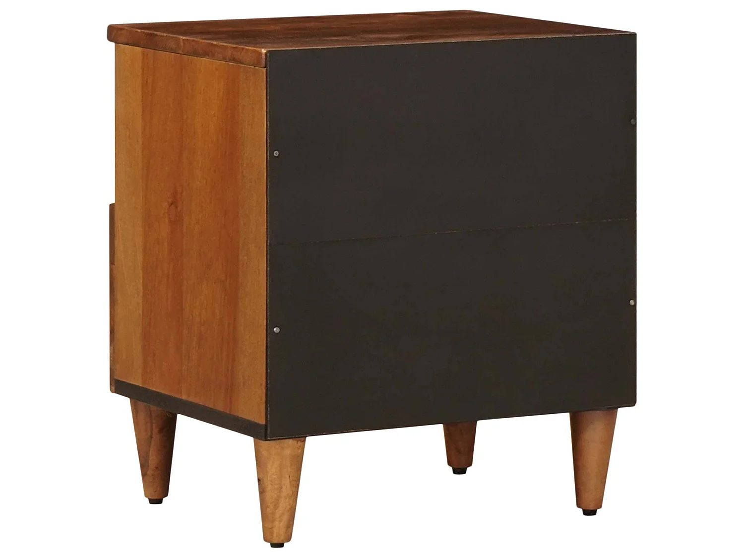 Armario de Noche Marrón 40 x 33 x 46 cm Madera de mango maciza
