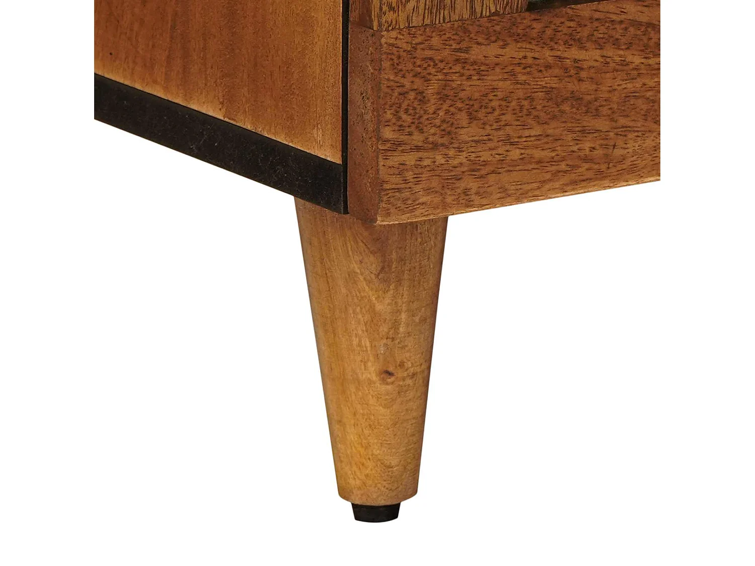 Armario de Noche Marrón 40 x 33 x 46 cm Madera de mango maciza