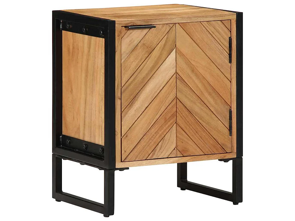 Table de chevet Marron 40 x 30 x 50 cm