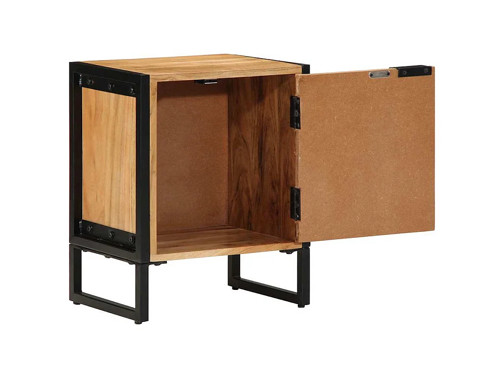 Table de chevet Marron 40 x 30 x 50 cm