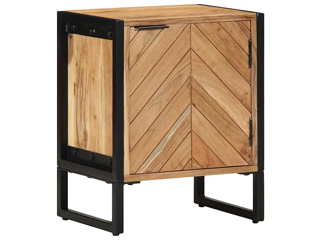 Table de chevet Marron 40 x 30 x 50 cm