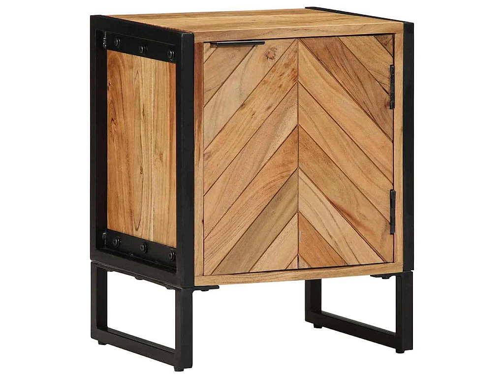 Table de chevet Marron 40 x 30 x 50 cm