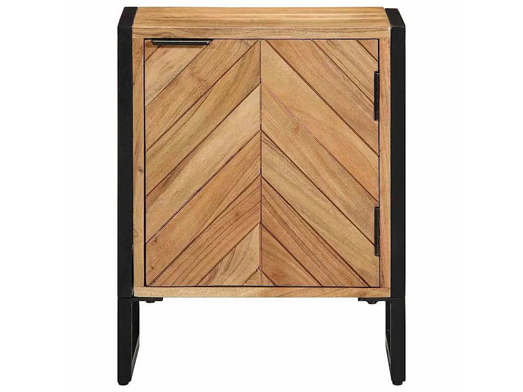 Table de chevet Marron 40 x 30 x 50 cm