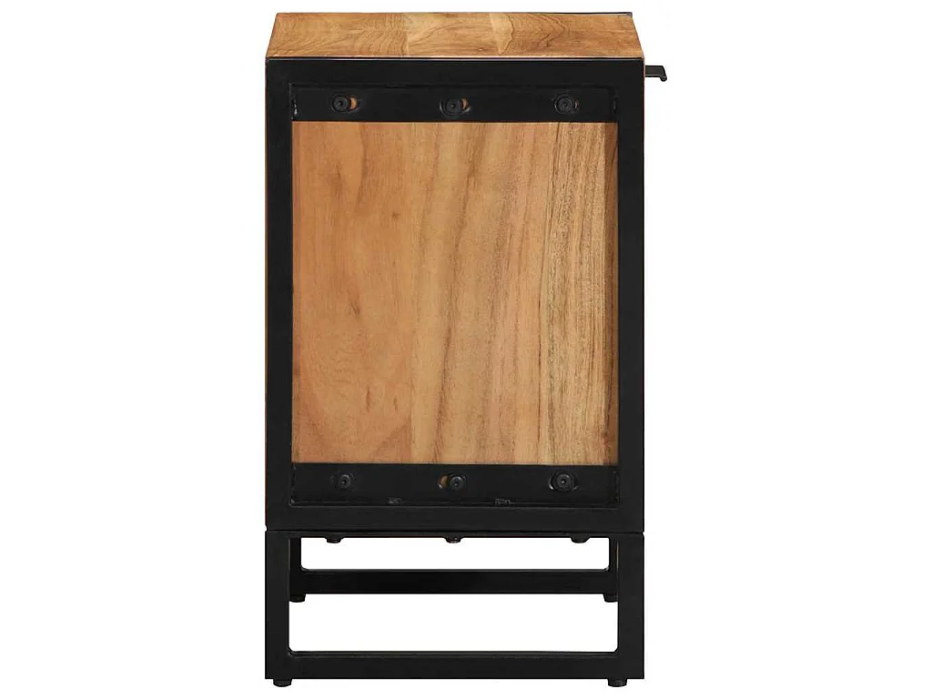 Table de chevet Marron 40 x 30 x 50 cm