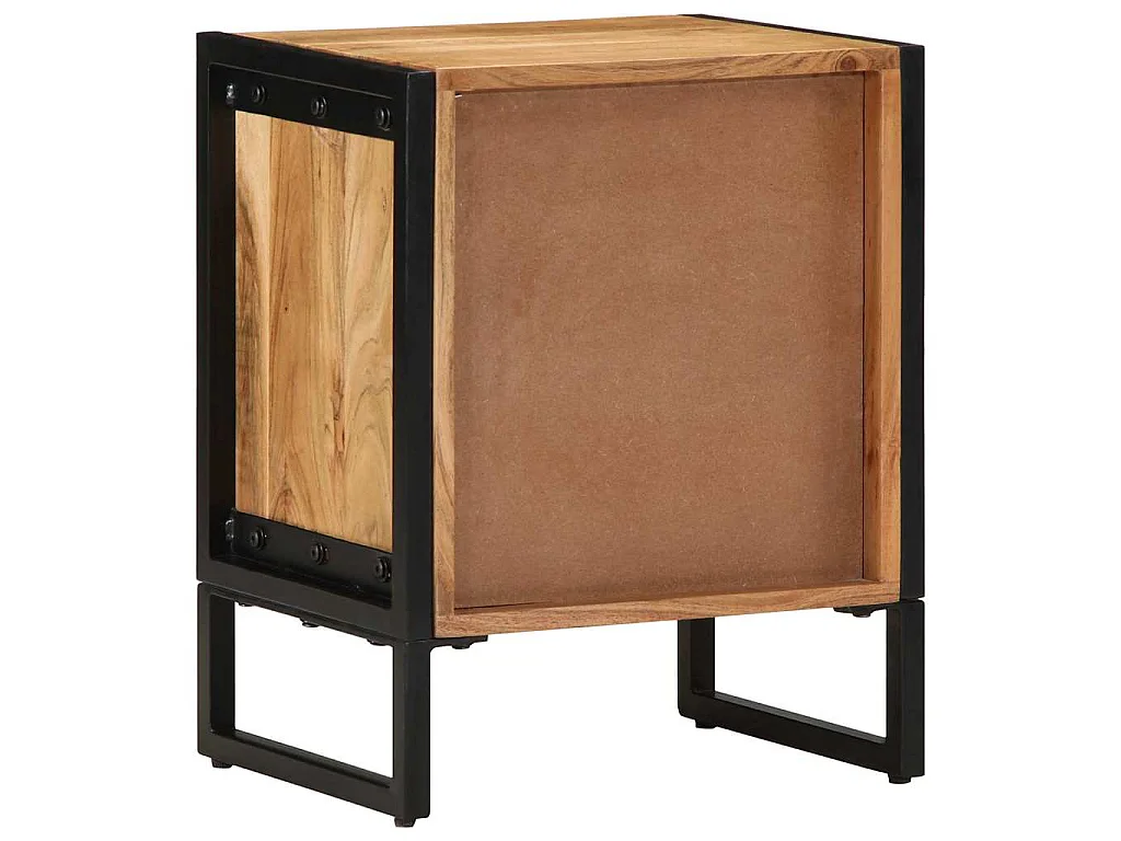 Table de chevet Marron 40 x 30 x 50 cm