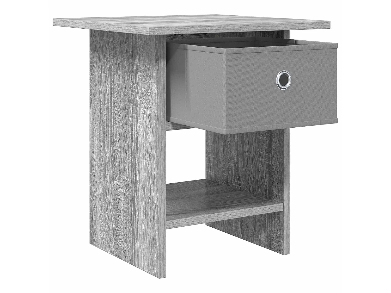 Table de chevet Gris Sonoma 41 x 40 x 45 cm Bois d'ingénierie