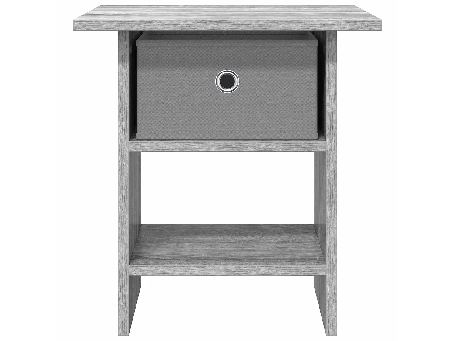 Table de chevet Gris Sonoma 41 x 40 x 45 cm Bois d'ingénierie