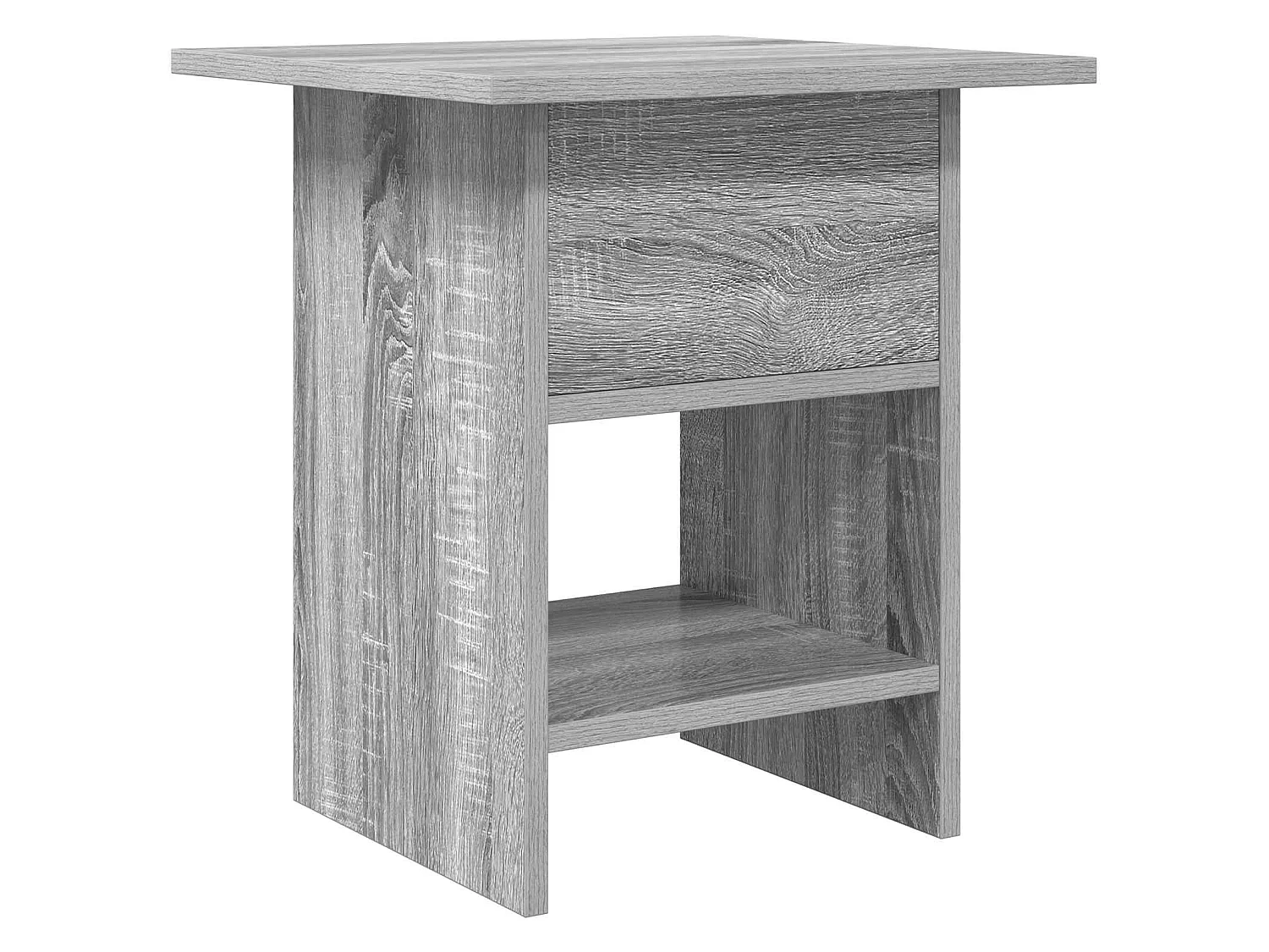 Table de chevet Gris Sonoma 41 x 40 x 45 cm Bois d'ingénierie