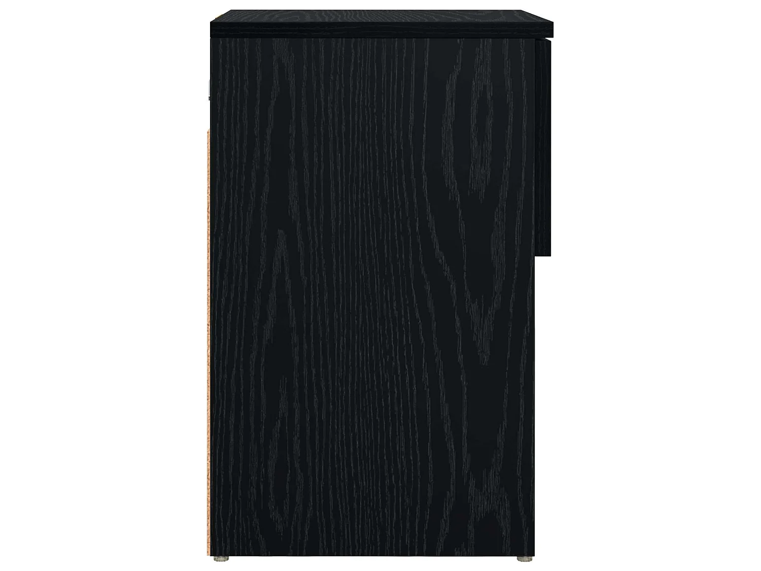 Table de chevet Chêne noir 29 x 31,5 x 49 cm Bois d'ingénierie