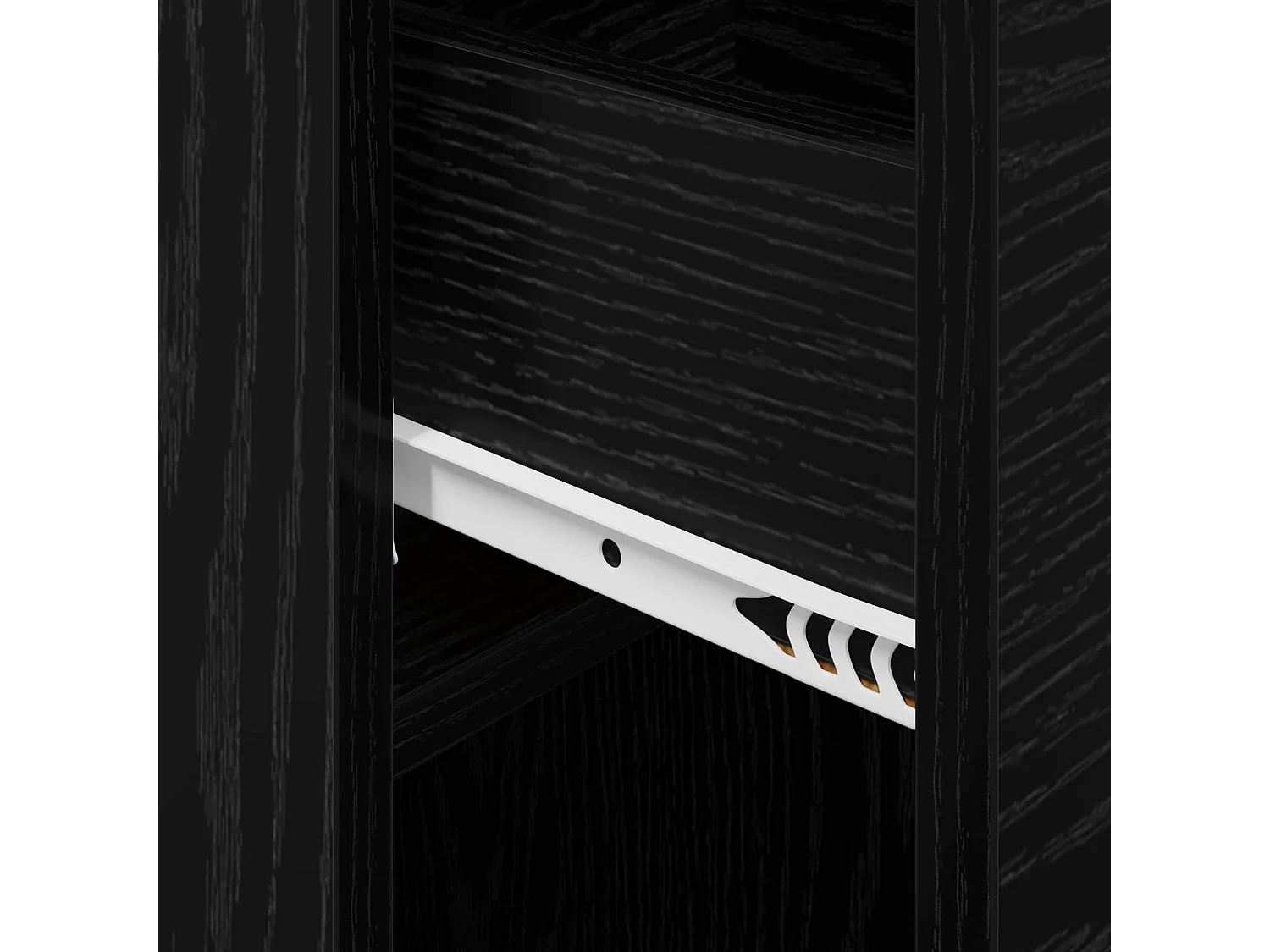 Table de chevet Chêne noir 29 x 31,5 x 49 cm Bois d'ingénierie