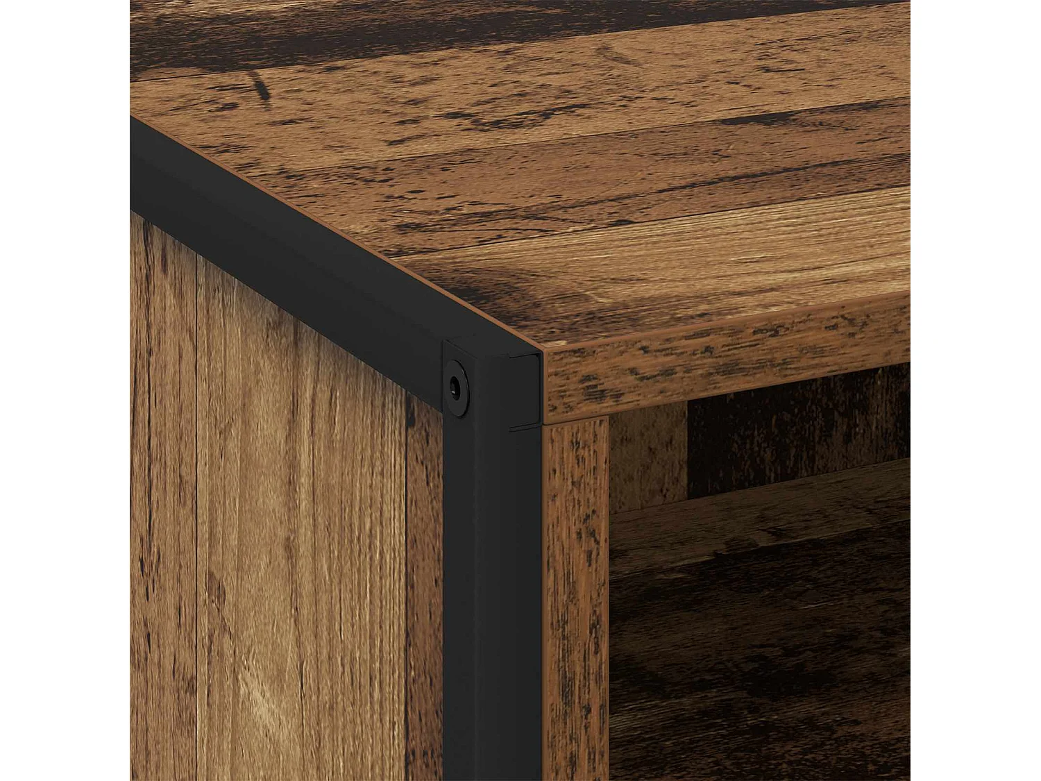 Mesa de Noche con cajón Madera Vieja 50 x 39,5 x 50 cm