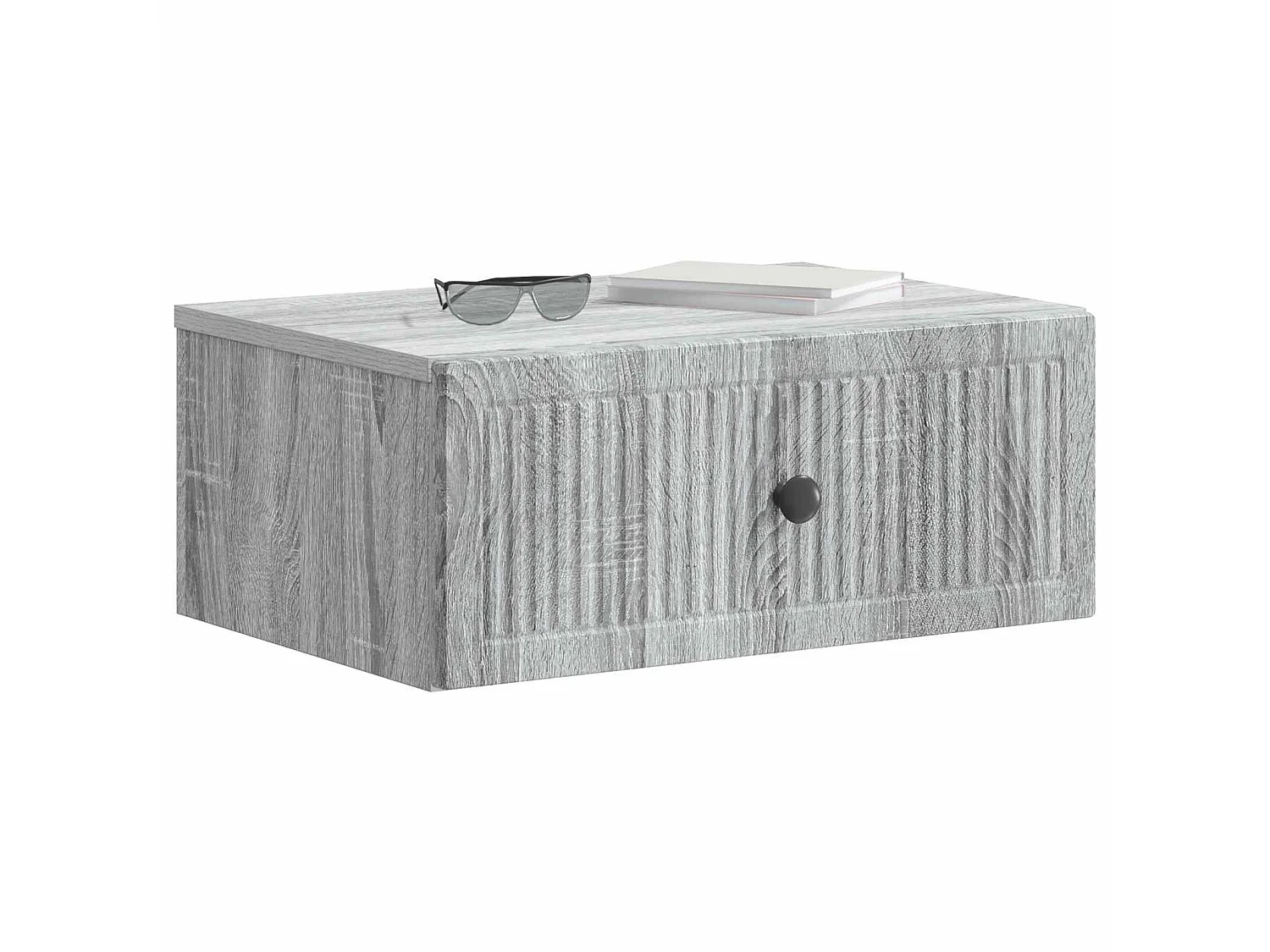 Table de chevet 2 pièces Sonoma gris 49 x 34,5 x 20 cm