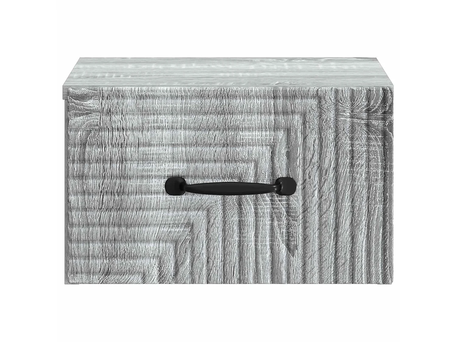 Table de chevet mural Sonoma gris 34,5 x 33 x 20 cm